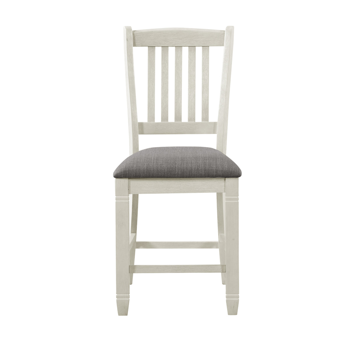 Granby Antique White Counter Chair, Set of 2 from Homelegance - Luna Furniture