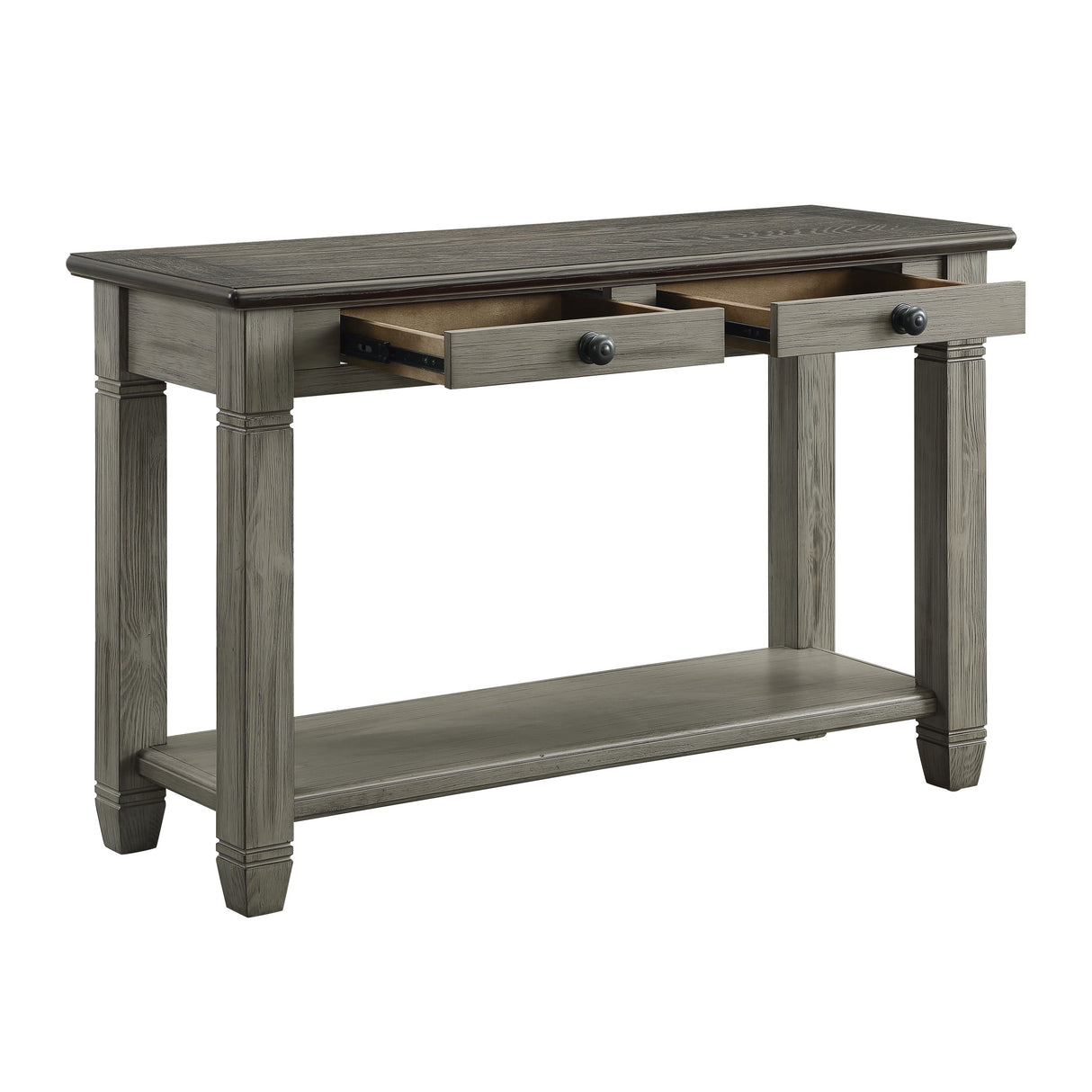 Granby Antique Gray Sofa Table from Homelegance - Luna Furniture