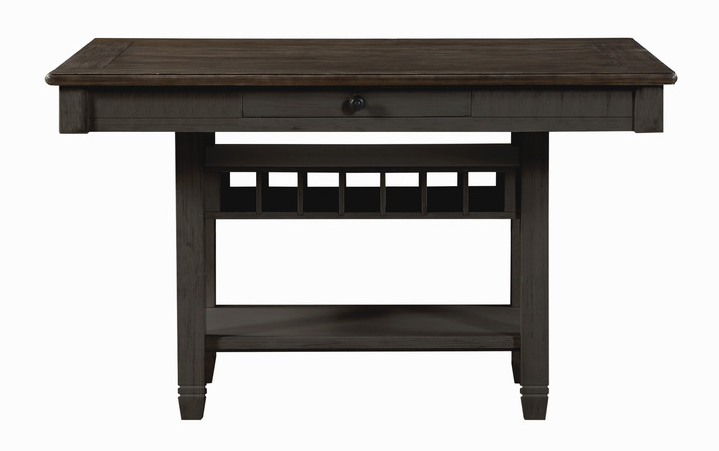 Granby Antique Black Counter Height Table from Homelegance - Luna Furniture