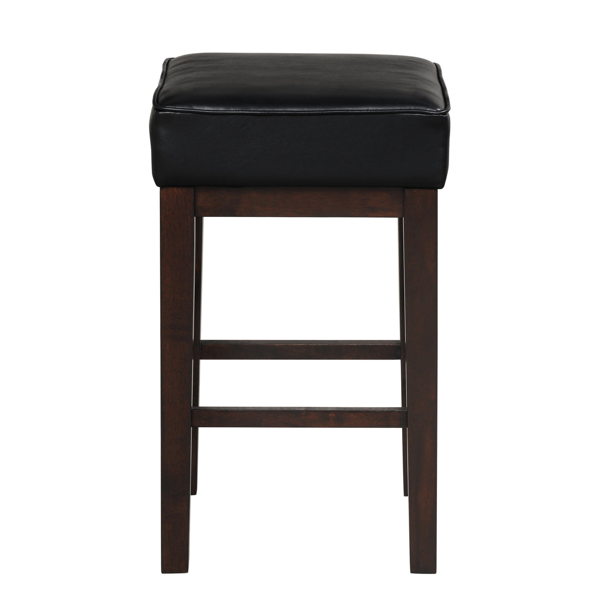 Pittsville Black/Espresso Counter Height Stool, Set of 2 from Homelegance - Luna Furniture