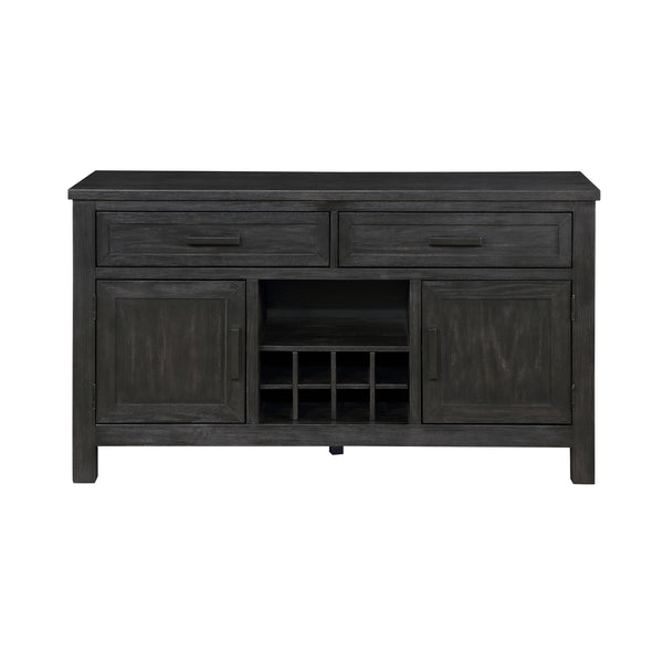 Orem Antique Black Dining Server