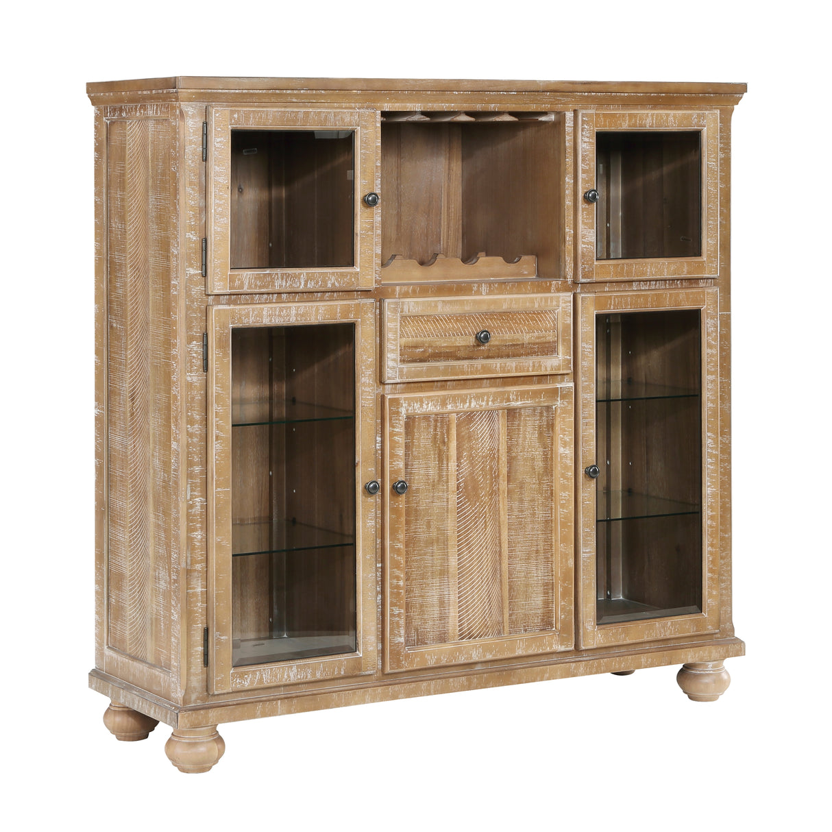 Weatherford Wheat Curio from Homelegance - Luna Furniture