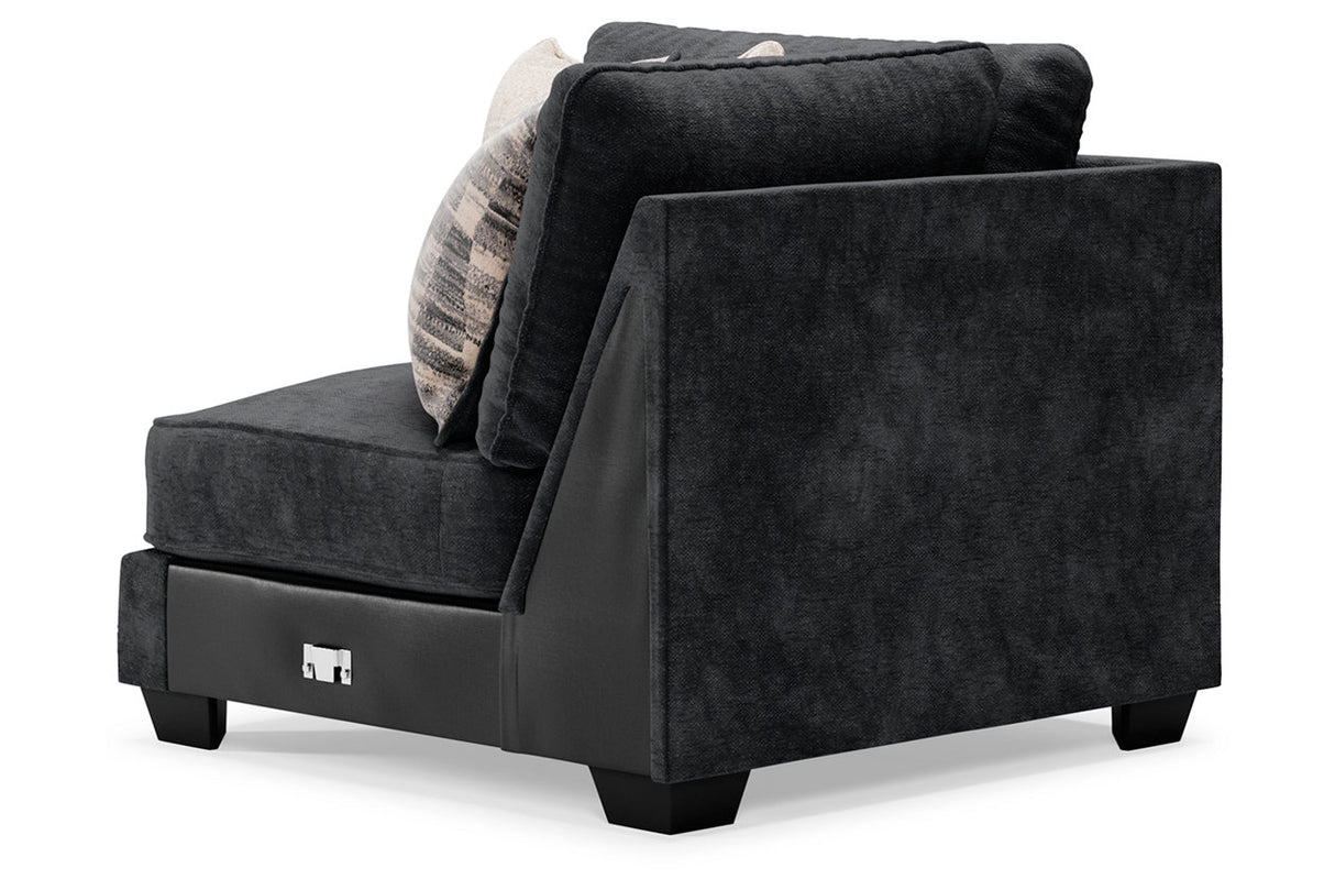 Lavernett Charcoal Wedge from Ashley - Luna Furniture
