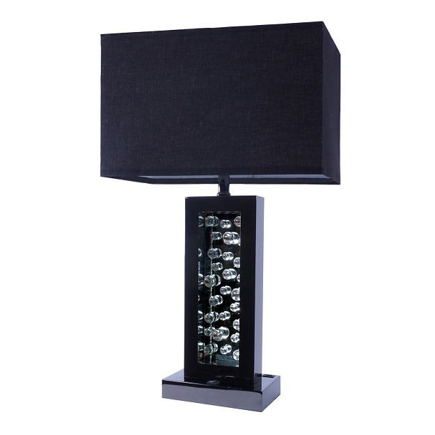Monica Black Table Lamp from Crown Mark - Luna Furniture