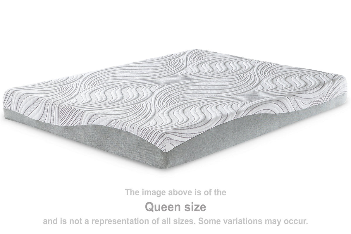 8 Inch Memory Foam White Twin Mattress from Ashley Furniture - Luna Furniture