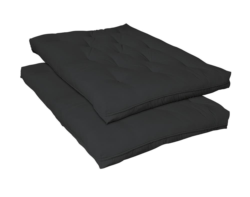 8" Premium Futon Pad Black from Coaster - Luna Furniture