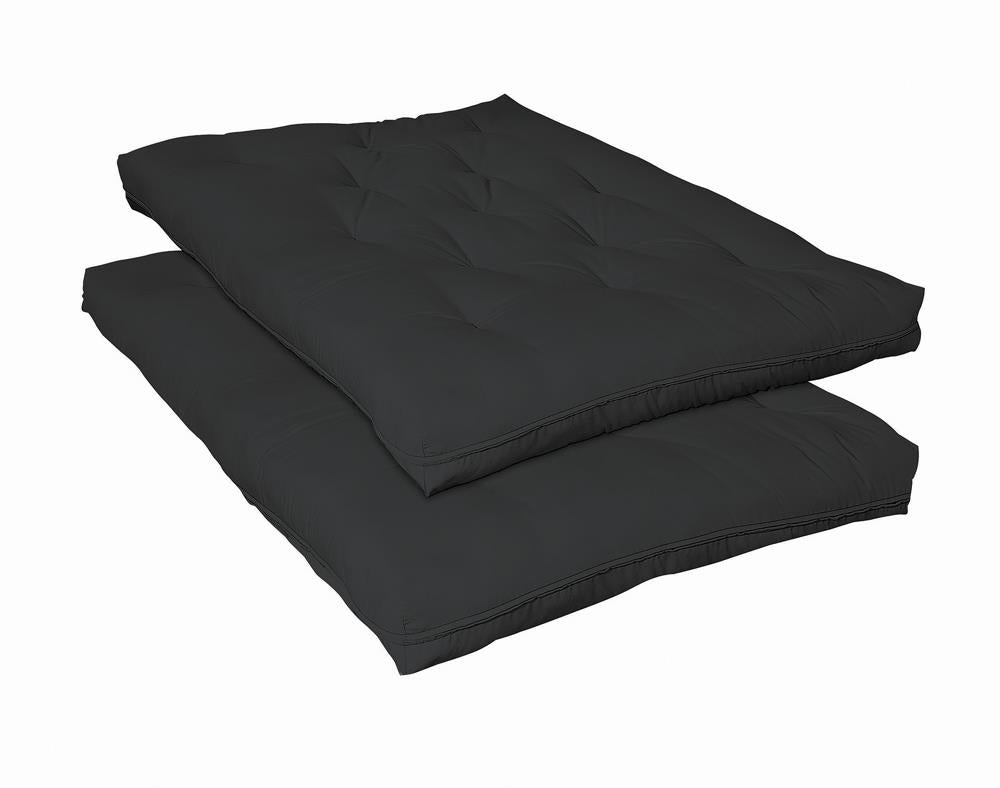 8" Premium Futon Pad Black from Coaster - Luna Furniture
