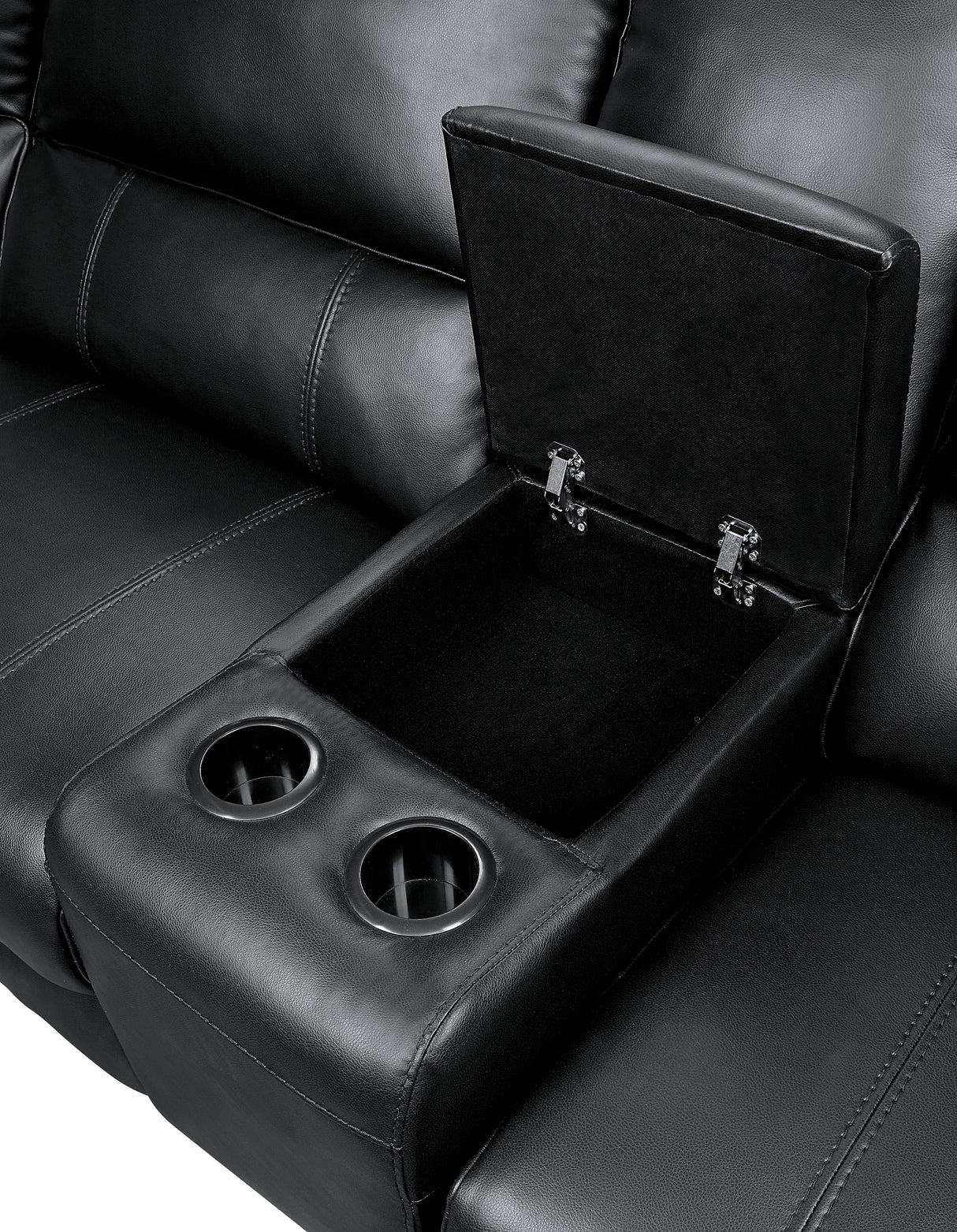 Falun Dark Brown 6-Piece Modular Power Reclining Sectional from Homelegance - Luna Furniture