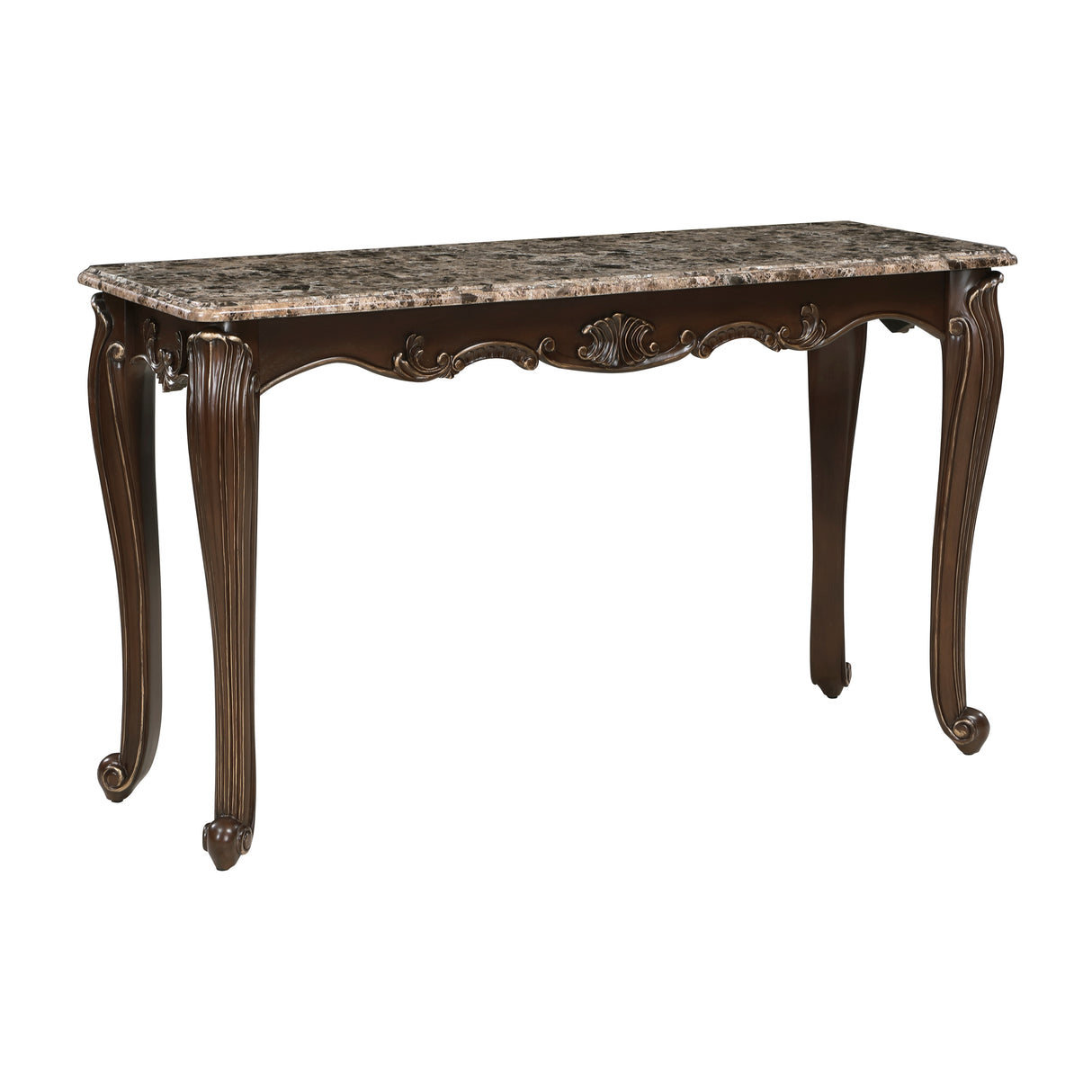 Balthasar Brown Sofa Table from Homelegance - Luna Furniture