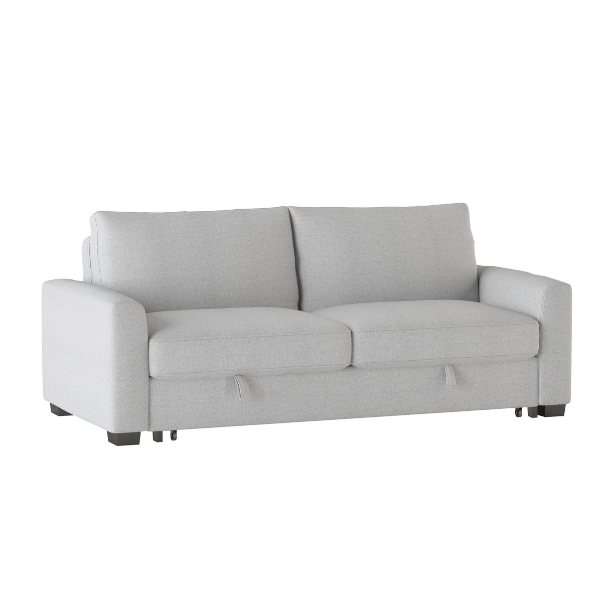 Price Gray Convertible Studio Sofa with Pull-out Bed from Homelegance - Luna Furniture