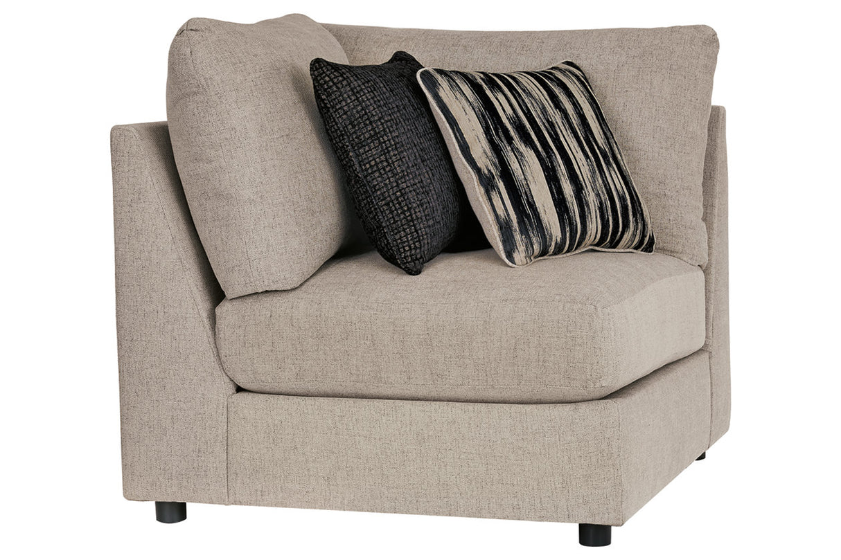 Kellway Bisque Wedge from Ashley - Luna Furniture