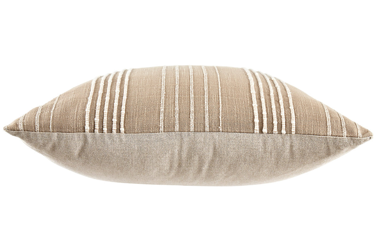 Benbert Tan/White Pillow from Ashley - Luna Furniture