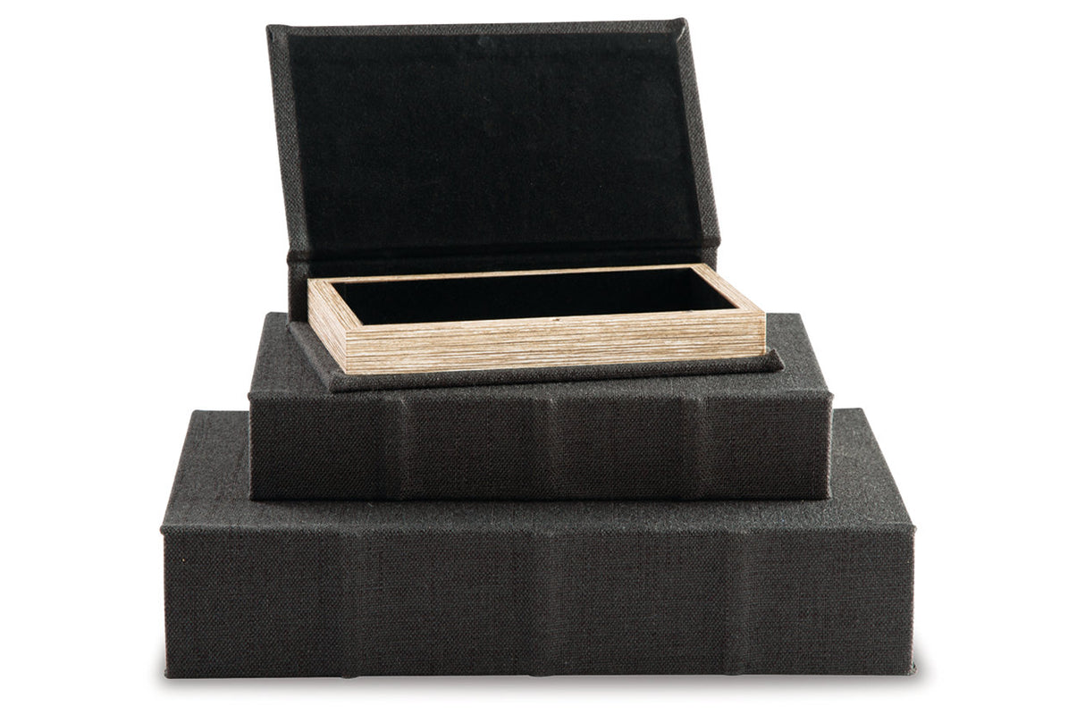 Jolina Black Box from Ashley - Luna Furniture