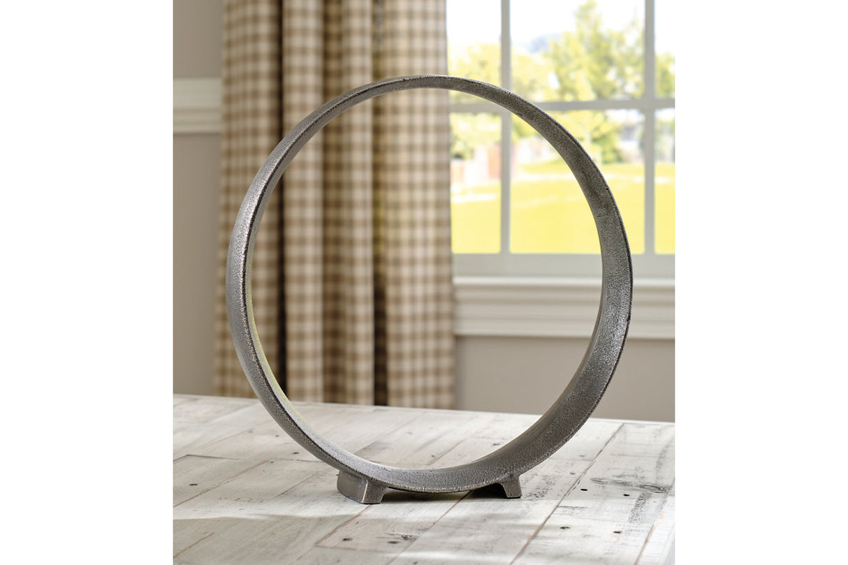 Ryandale Antique Pewter Finish Sculpture from Ashley - Luna Furniture