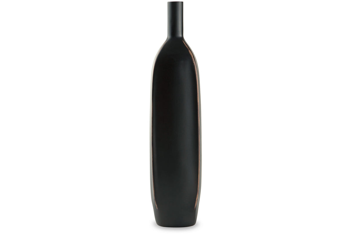 Rhaveney Black Vase from Ashley - Luna Furniture