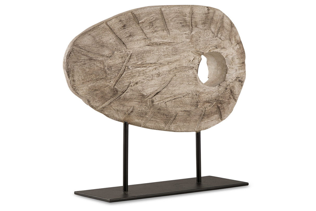 Dashburn Antique White/Black Sculpture from Ashley - Luna Furniture