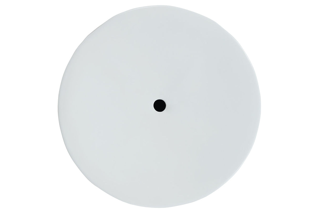 Jungrove White Stool from Ashley - Luna Furniture