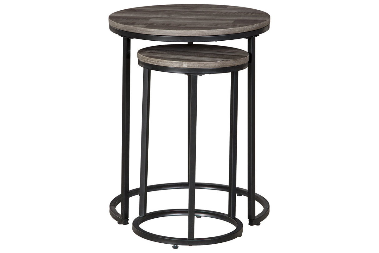 Briarsboro Black/Gray Accent Table from Ashley - Luna Furniture