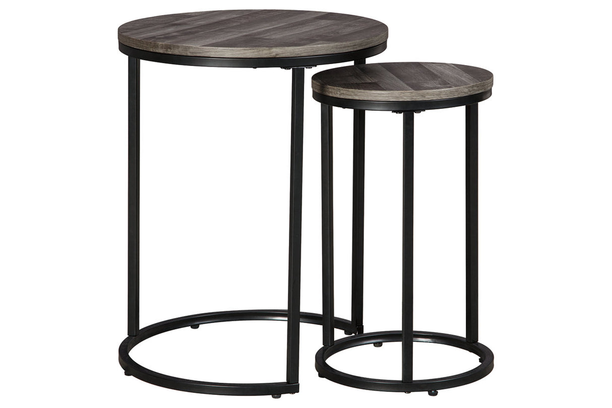 Briarsboro Black/Gray Accent Table from Ashley - Luna Furniture