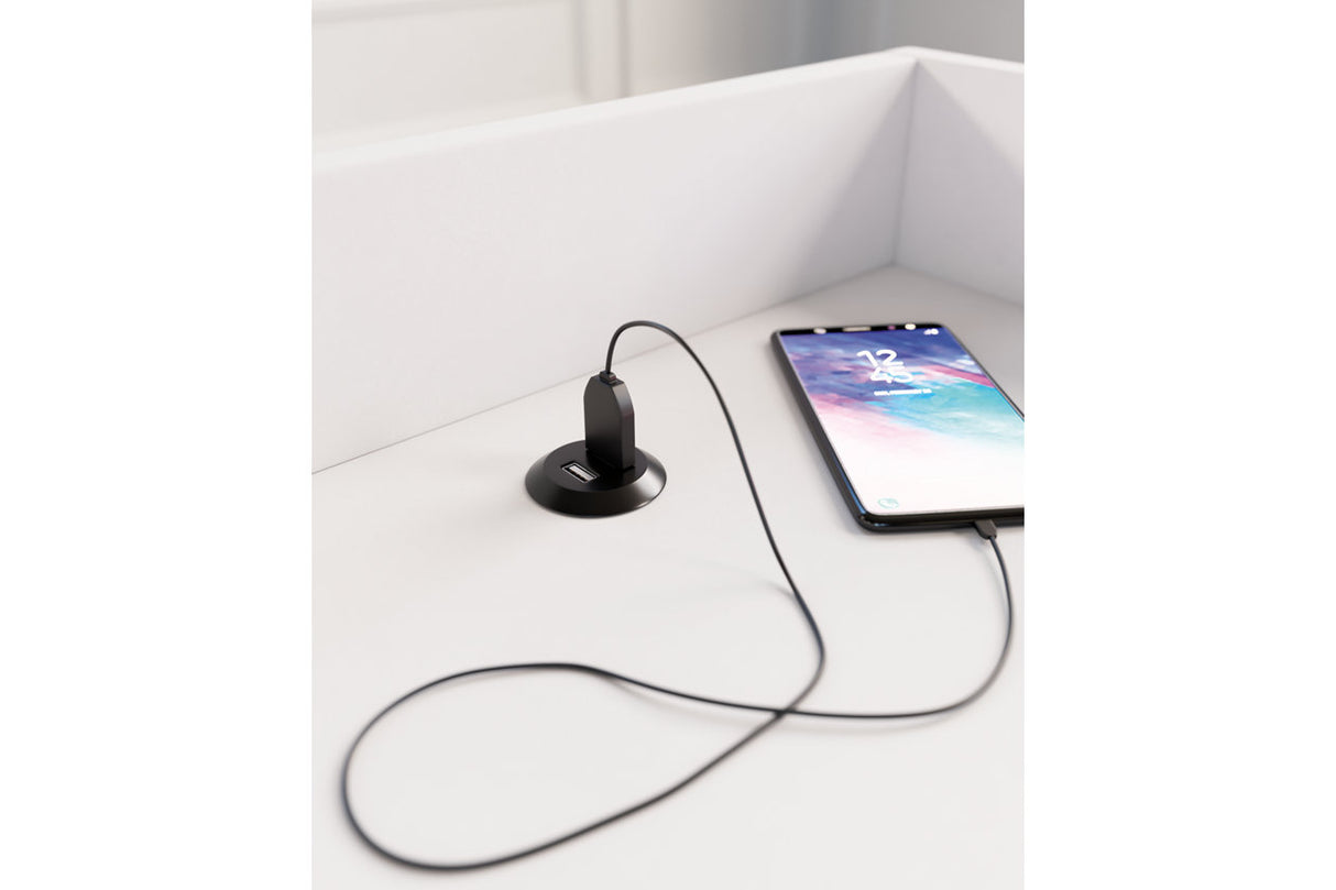 Blariden White Accent Table from Ashley - Luna Furniture