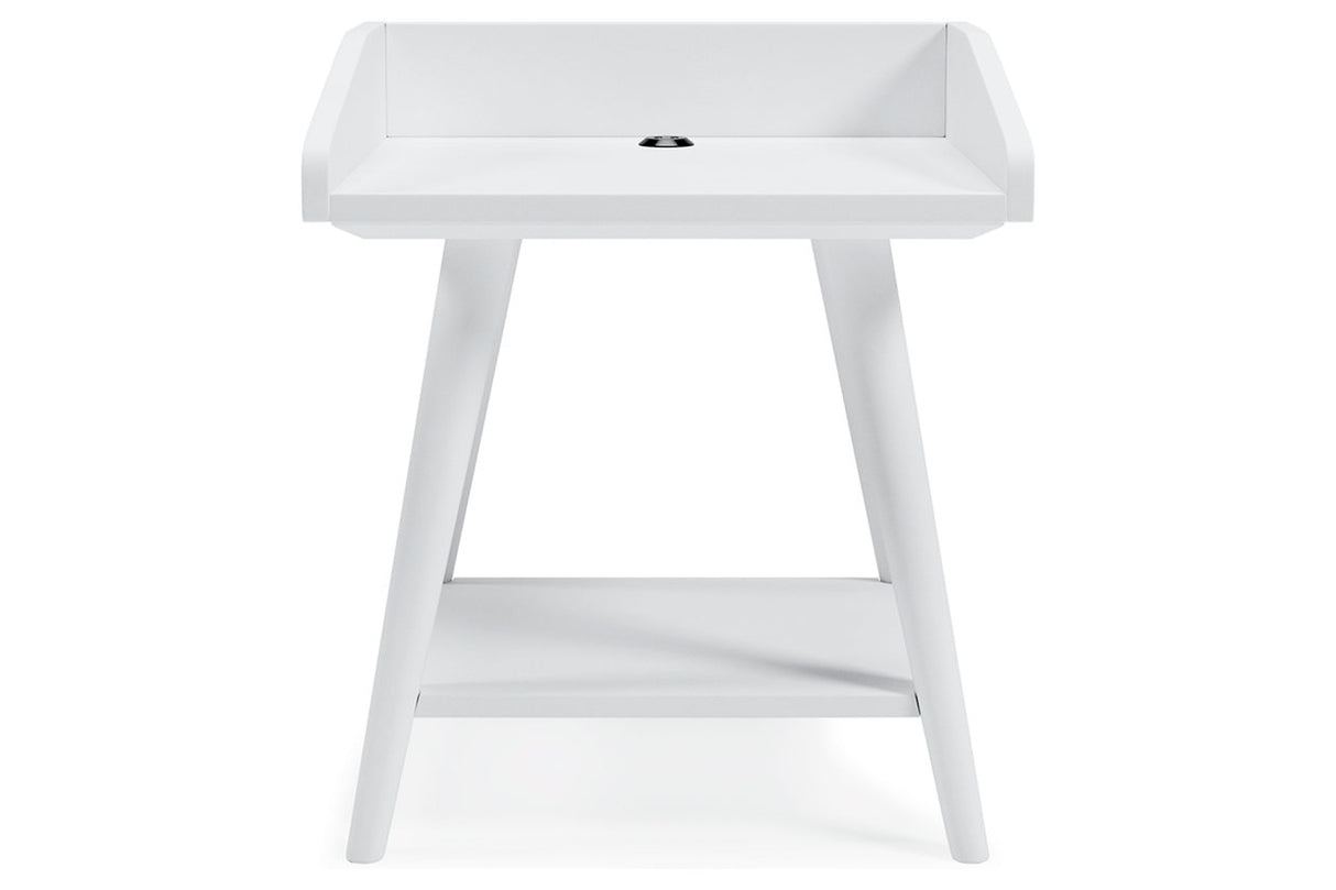 Blariden White Accent Table from Ashley - Luna Furniture