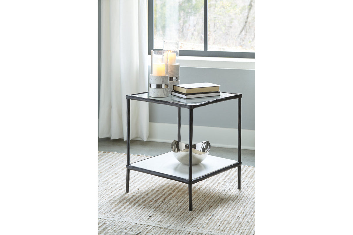 Ryandale Antique Black Accent Table from Ashley - Luna Furniture
