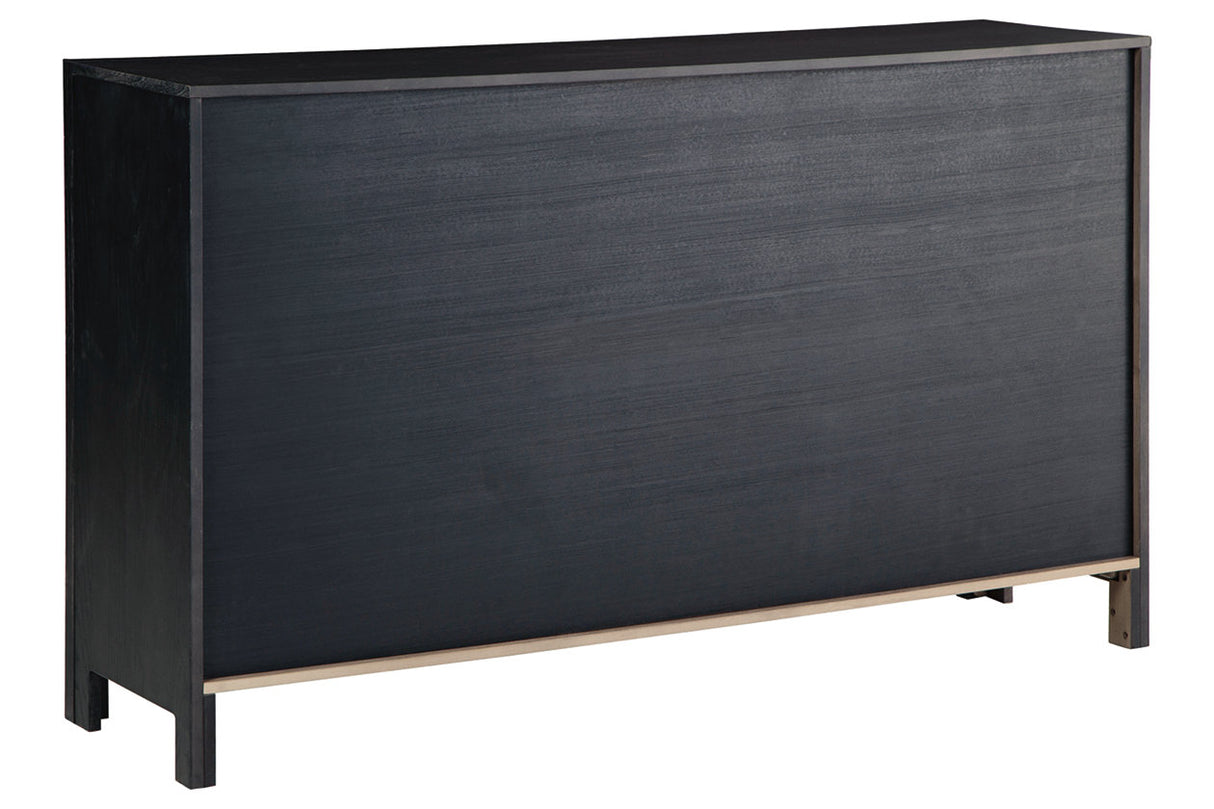 Lenston Black/Gray Accent Cabinet from Ashley - Luna Furniture