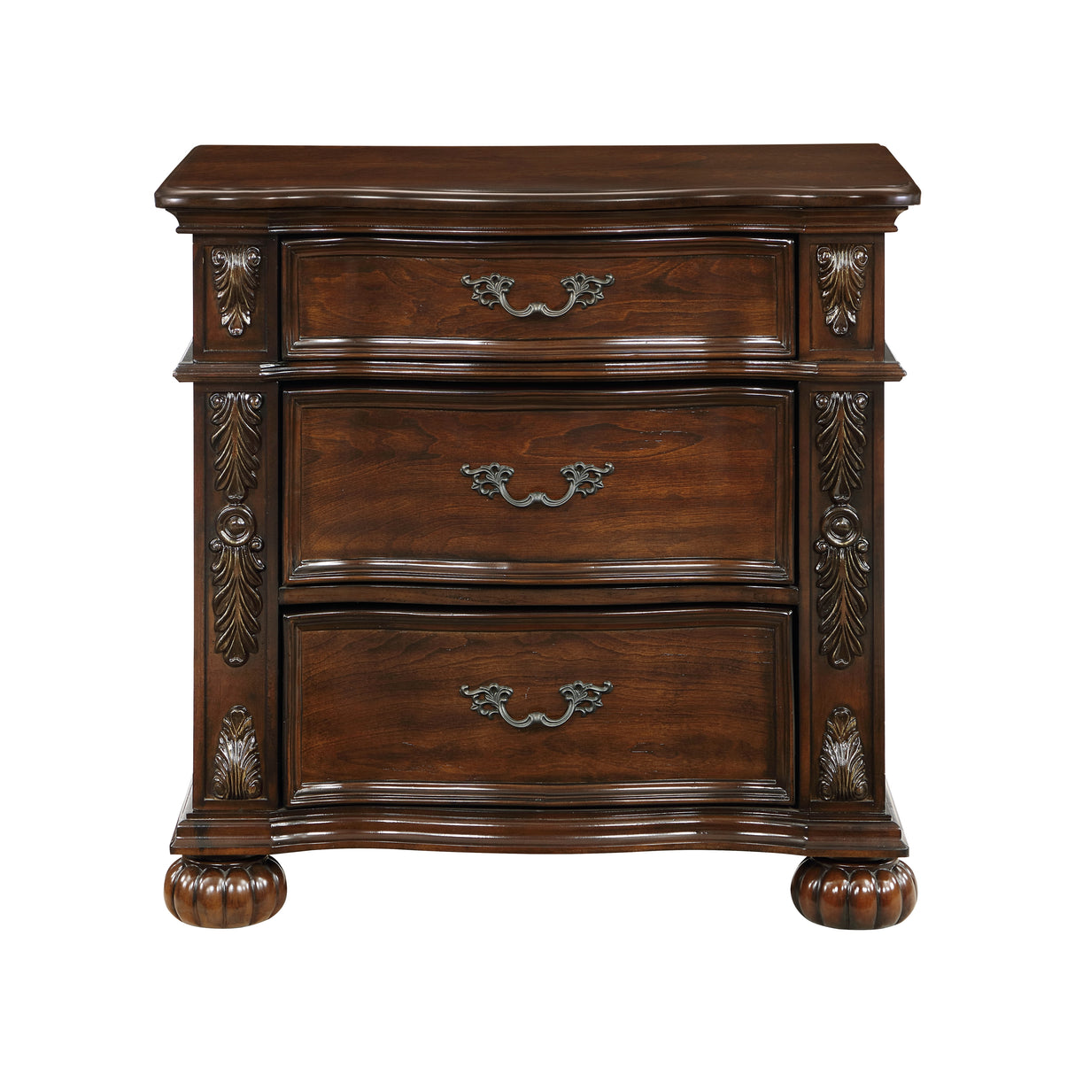 Adelina Cherry Poster Bedroom Set from Homelegance - Luna Furniture