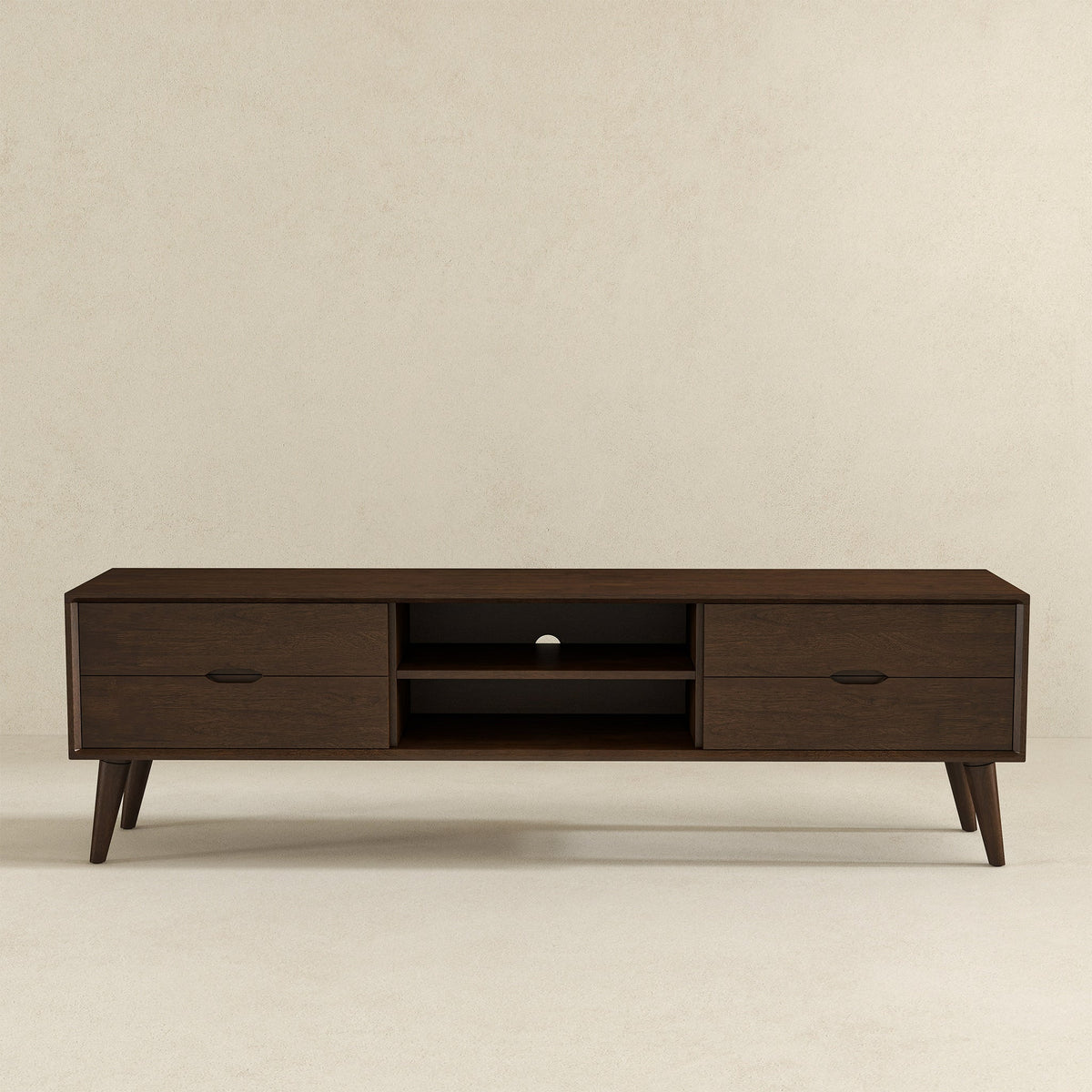 Adrian Walnut TV Stand from Ashcroft Furniture - Luna Furniture