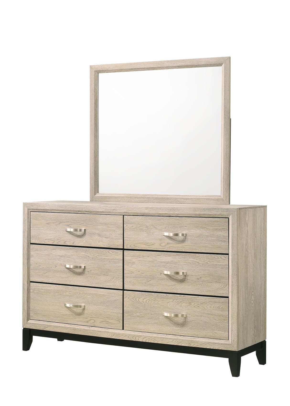 Akerson Driftwood Bedroom Mirror (Mirror Only) from Crown Mark - Luna Furniture
