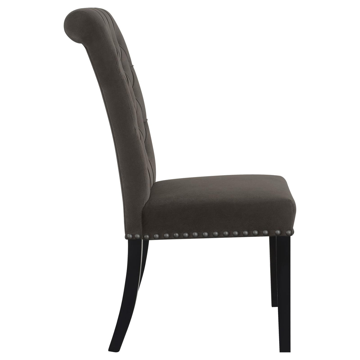 Alana Upholstered Tufted Side Chairs with Nailhead Trim, Set of 2 from Coaster - Luna Furniture