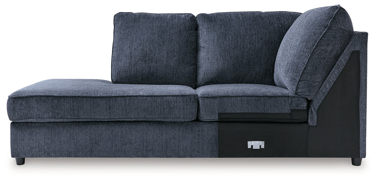 Albar Place Cobalt Left-Arm Facing Corner Chaise from Ashley Furniture - Luna Furniture