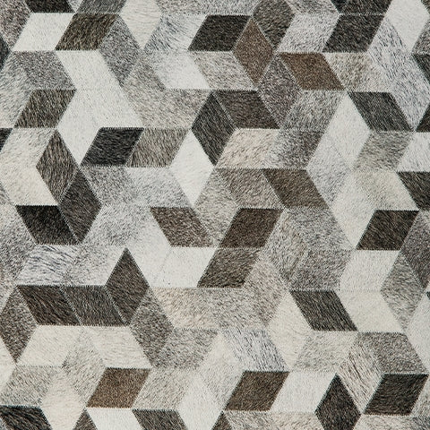 Albermarle Gray/Brown Pouf from Ashley - Luna Furniture