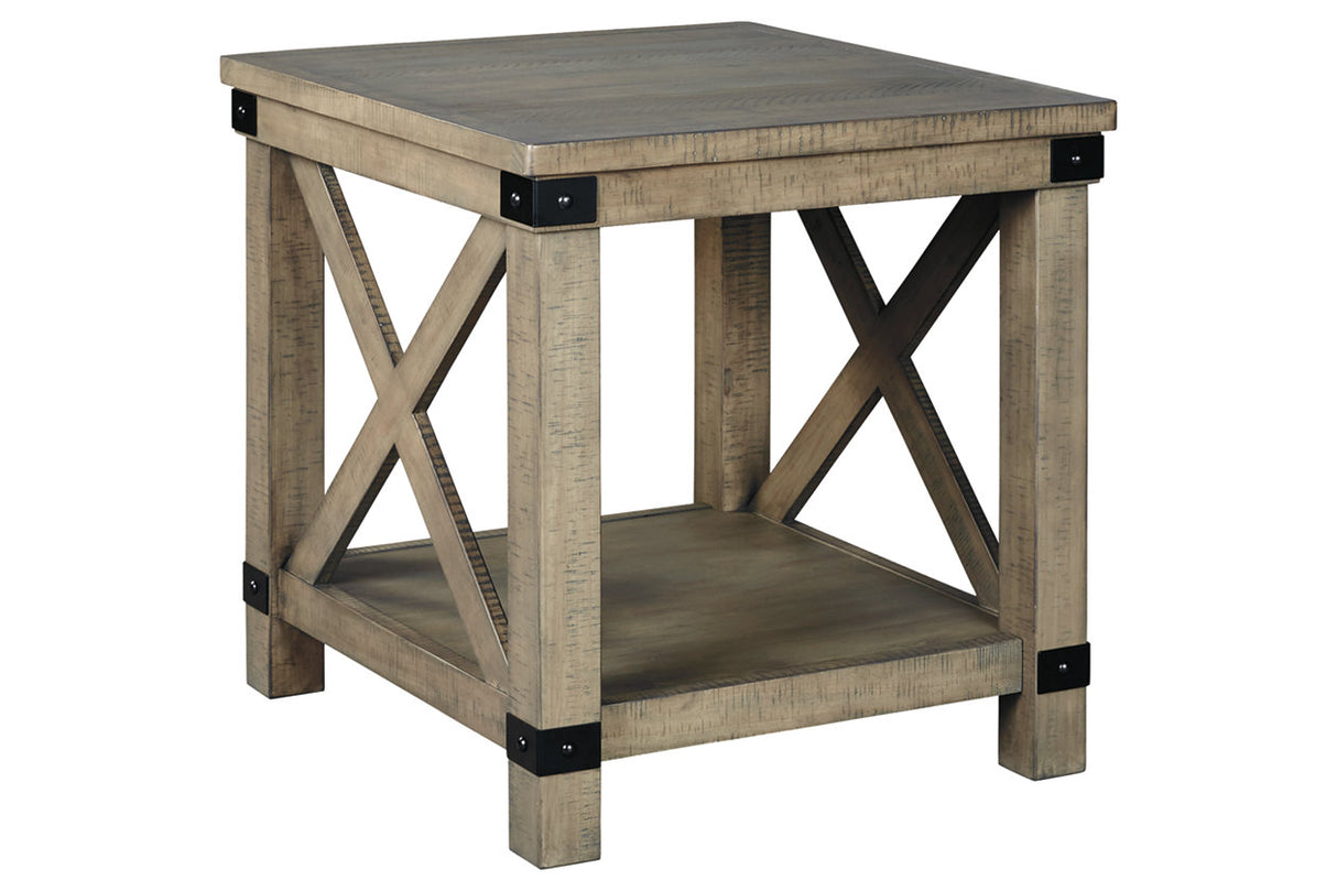 Aldwin Gray End Table from Ashley - Luna Furniture