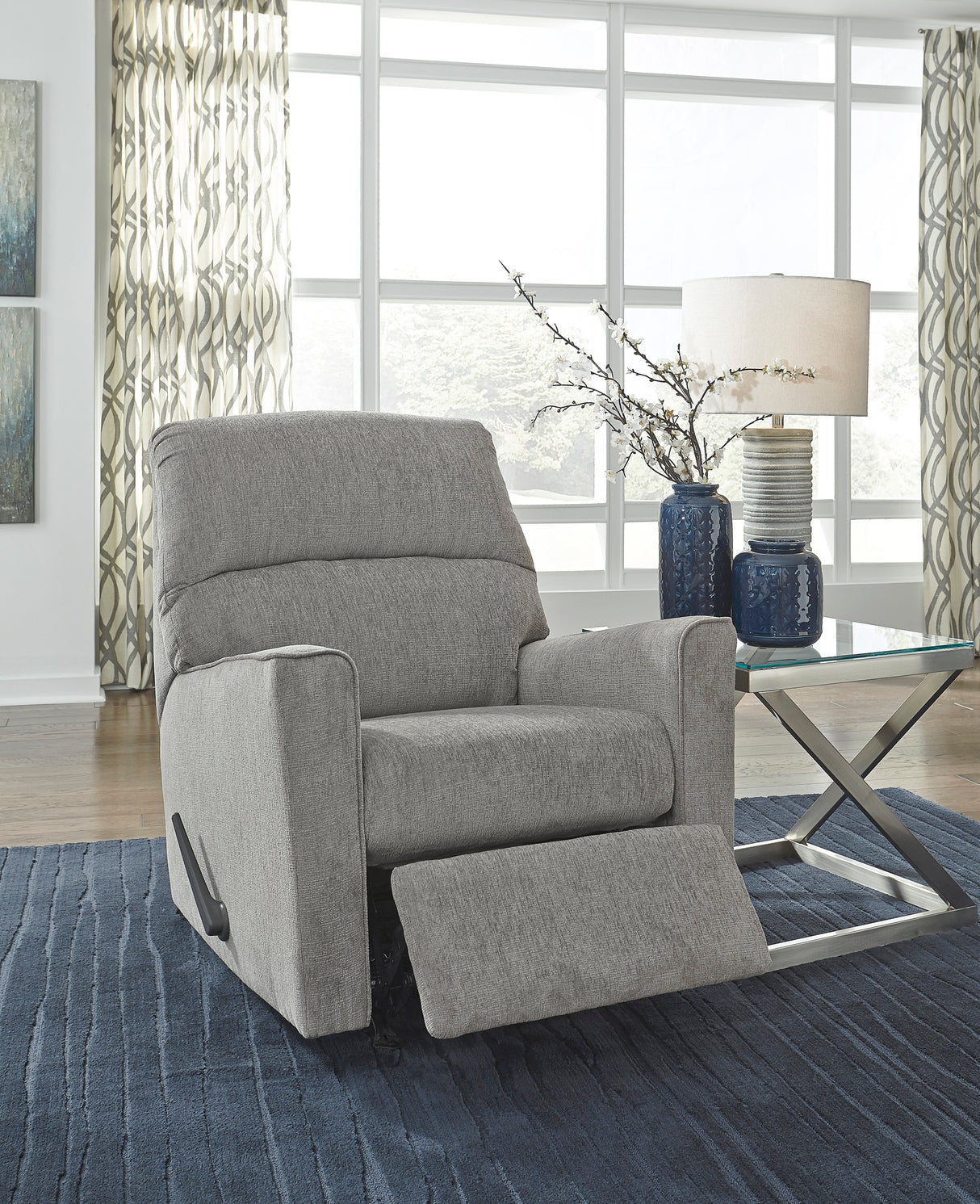 Altari Alloy 2-Piece RAF Chaise Sleeper Sectional from Ashley - Luna Furniture