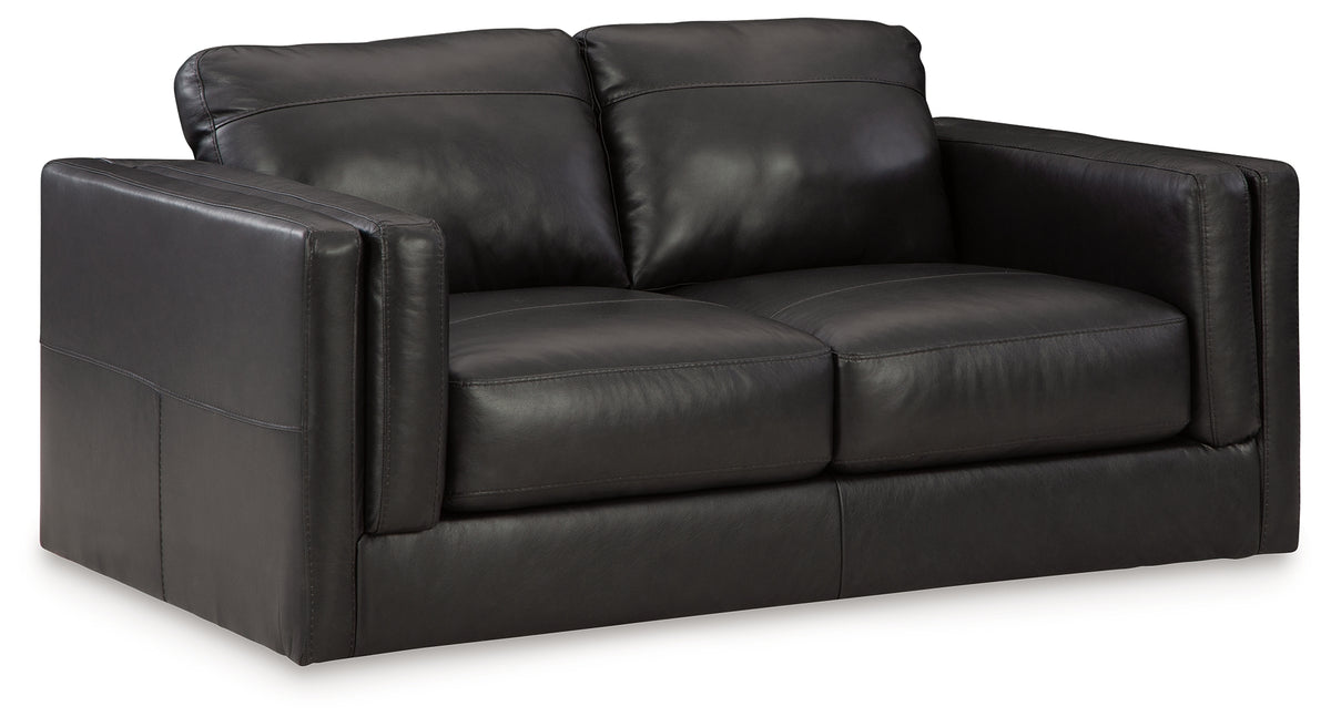 Amiata Onyx Loveseat from Ashley Furniture - Luna Furniture
