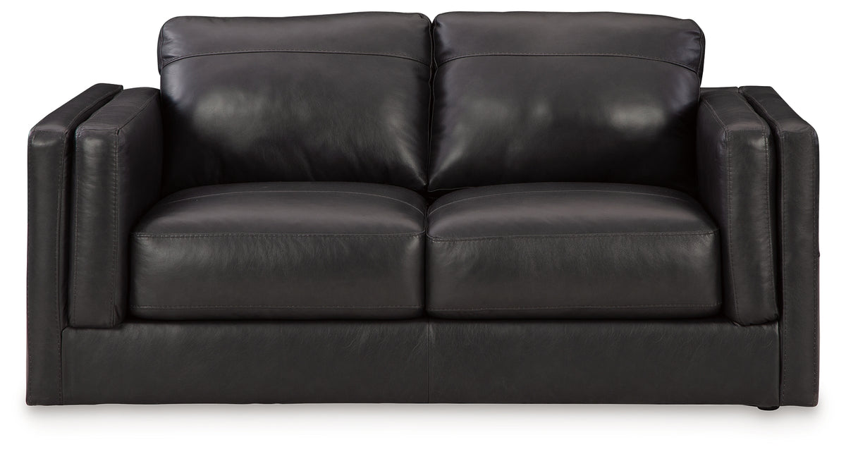 Amiata Onyx Loveseat from Ashley Furniture - Luna Furniture