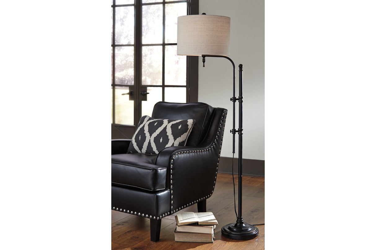 Anemoon Black Floor Lamp from Ashley - Luna Furniture