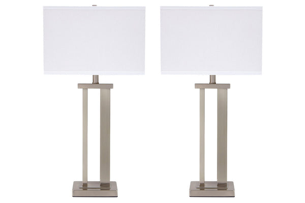 Aniela Silver Finish Table Lamp