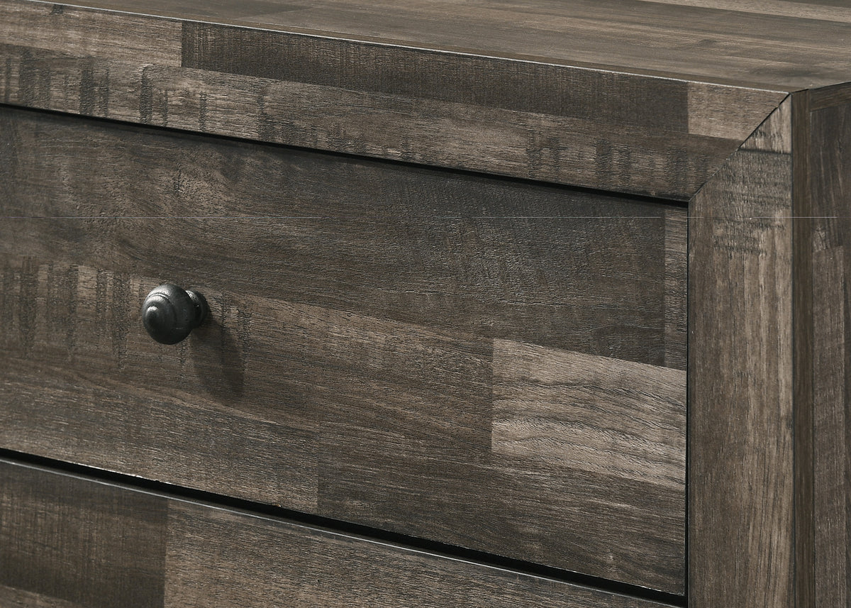 Atticus Brown Platform Bedroom Set from Crown Mark - Luna Furniture
