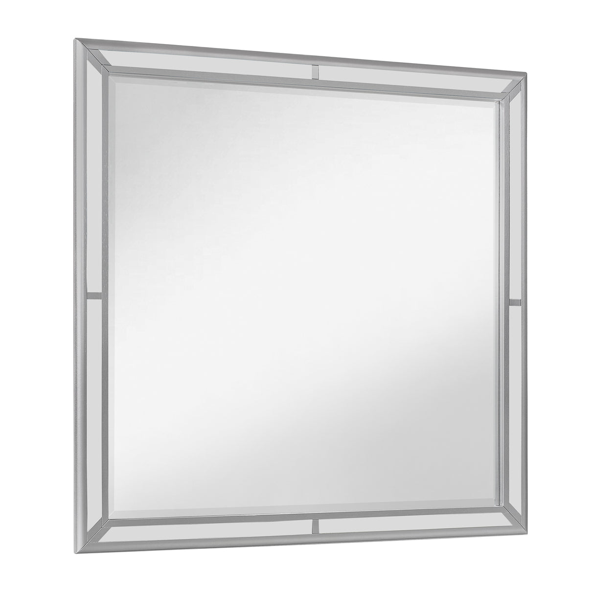 Aveline Silver Mirror (Mirror Only) from Homelegance - Luna Furniture