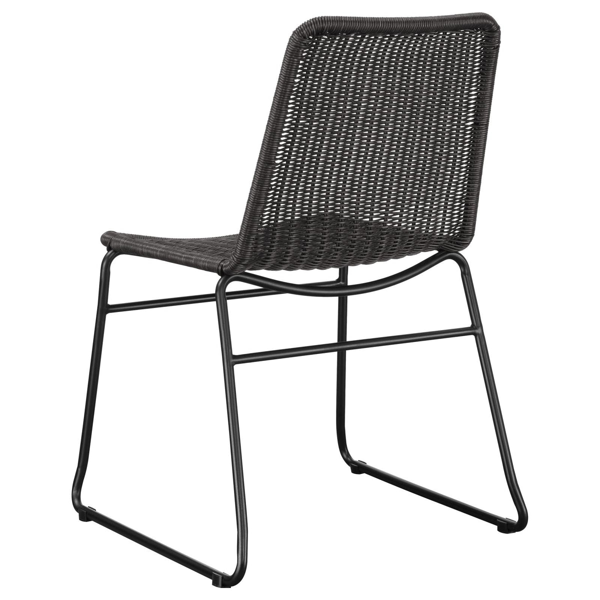 Aviano Gunmetal and Brown 5-Piece Dining Set from Coaster - Luna Furniture