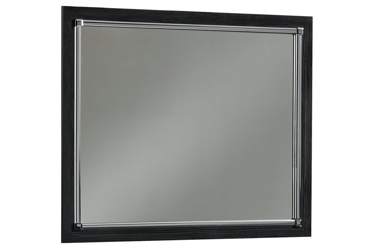 Kaydell Black Bedroom Mirror (Mirror Only) from Ashley - Luna Furniture