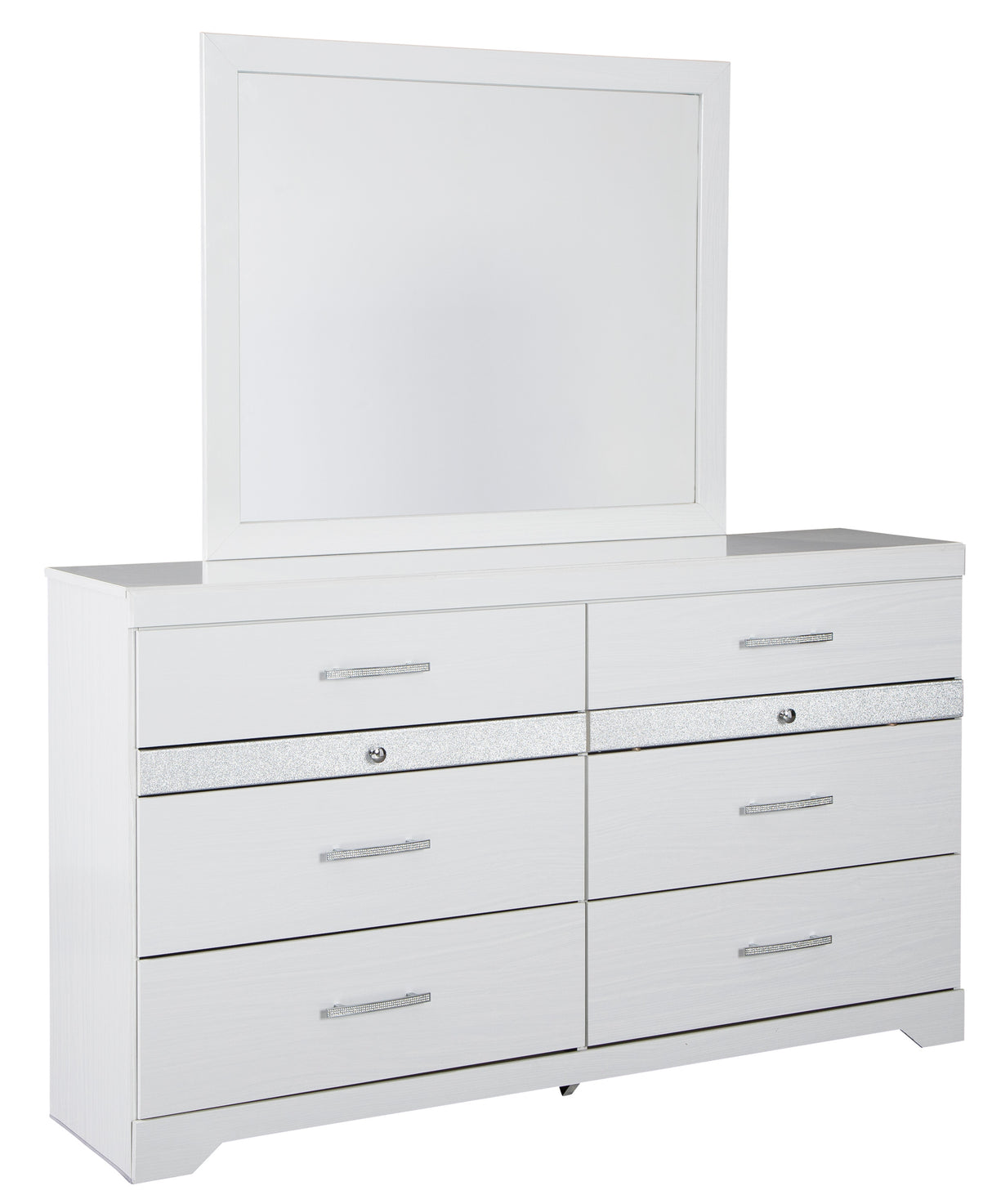 Jallory White Mirror (Mirror Only) from Ashley - Luna Furniture