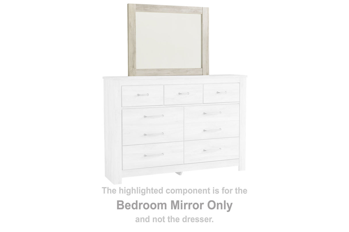 Bellaby Whitewash Bedroom Mirror (Mirror Only) from Ashley - Luna Furniture