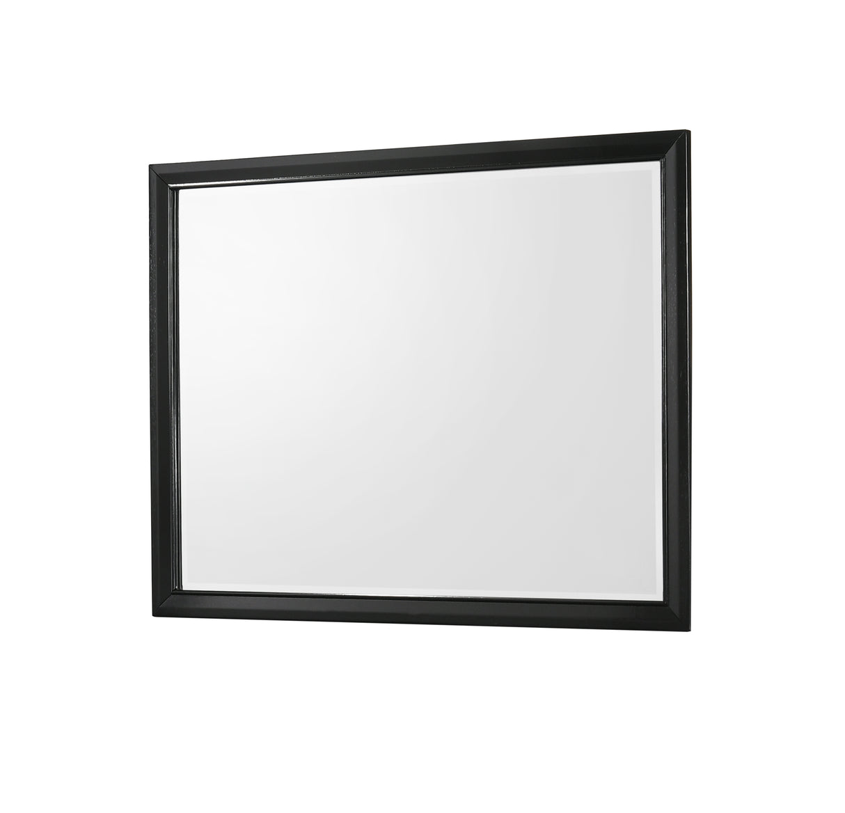 Micah Black Bedroom Mirror (Mirror Only) from Crown Mark - Luna Furniture