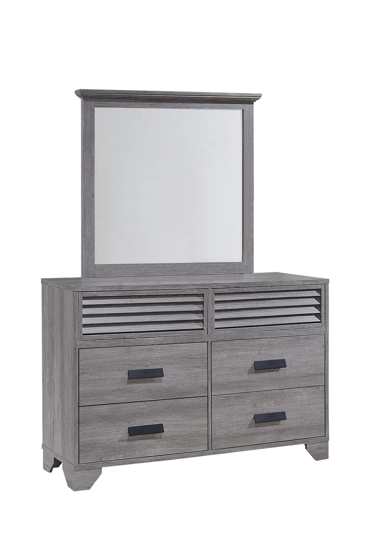 Sarter Gray Bedroom Mirror (Mirror Only) from Crown Mark - Luna Furniture