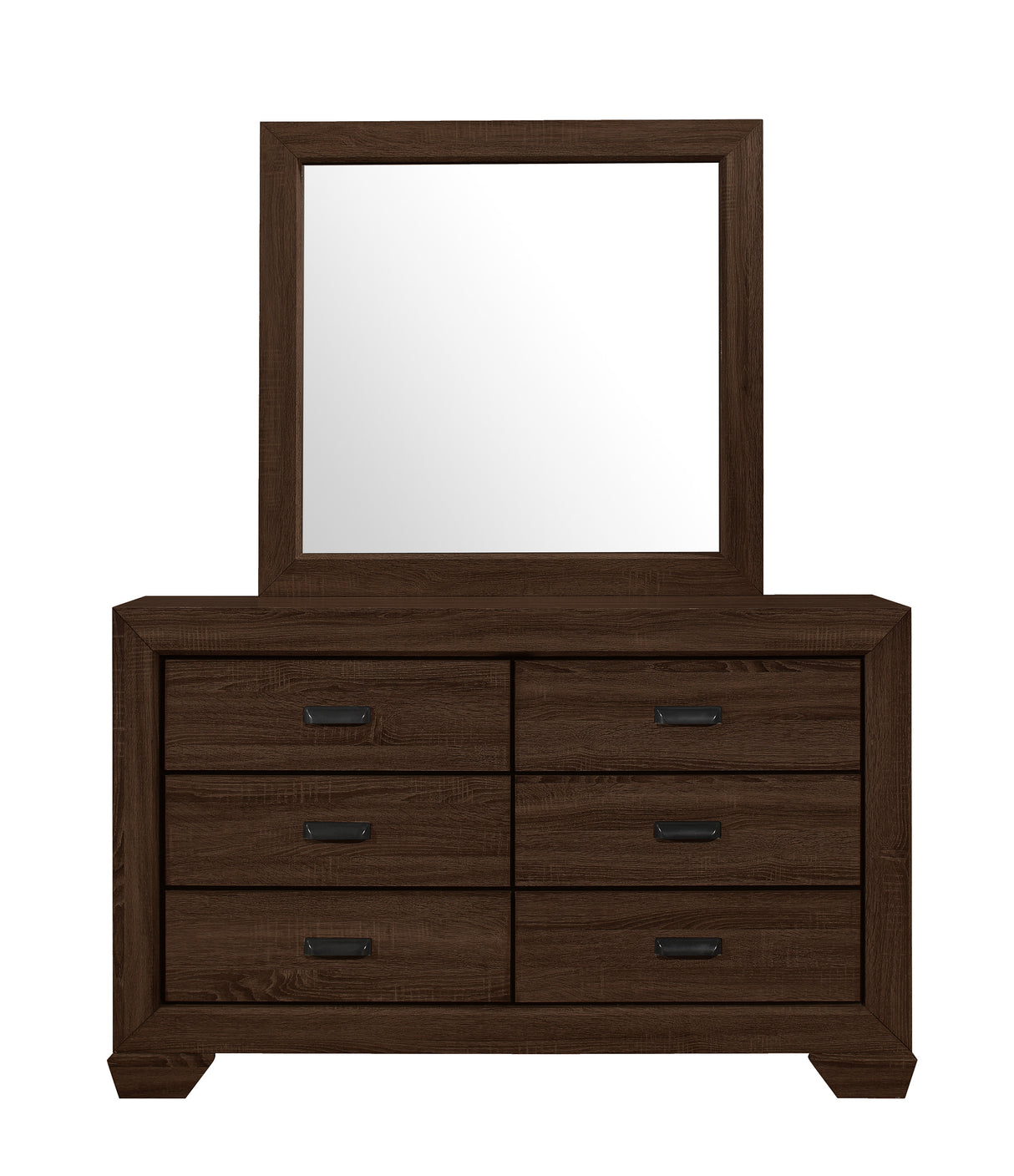 Farrow Chocolate Bedroom Mirror (Mirror Only) from Crown Mark - Luna Furniture