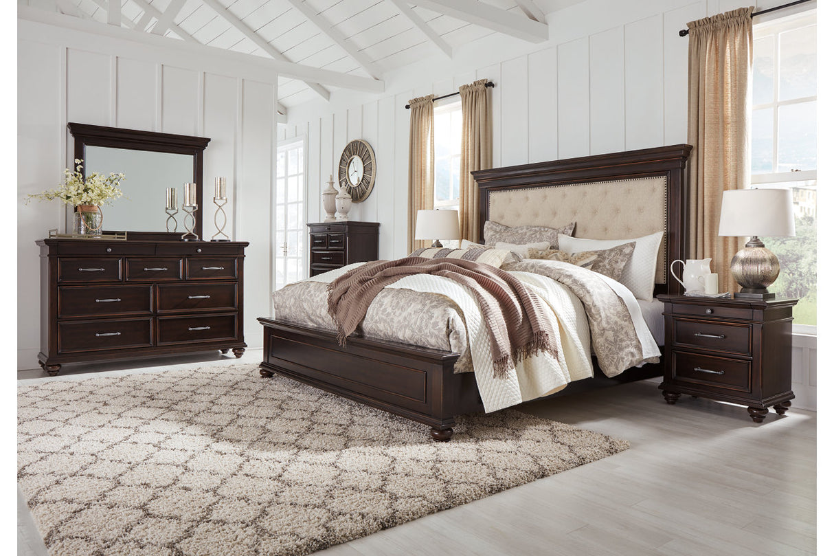 Brynhurst Dark Brown Bedroom Mirror (Mirror Only) from Ashley - Luna Furniture
