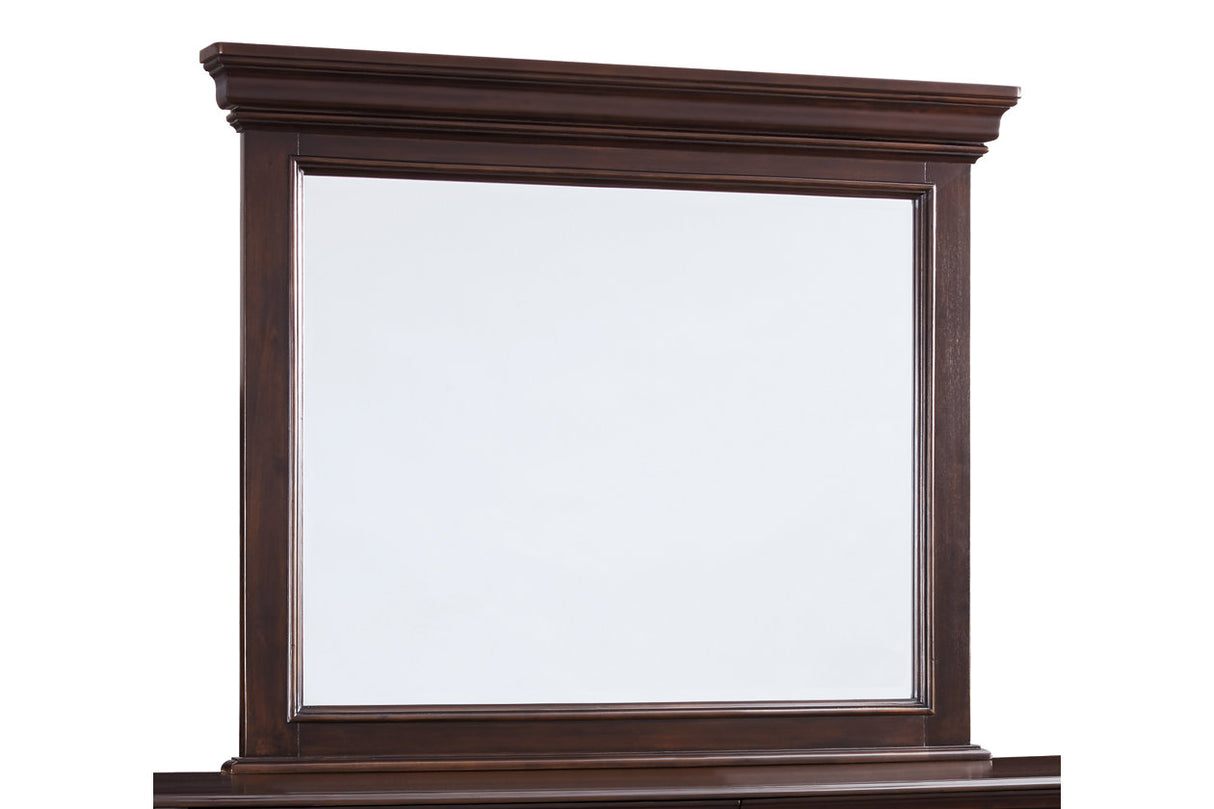 Brynhurst Dark Brown Bedroom Mirror (Mirror Only) from Ashley - Luna Furniture